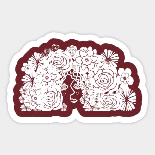 Flower Beauty Sticker